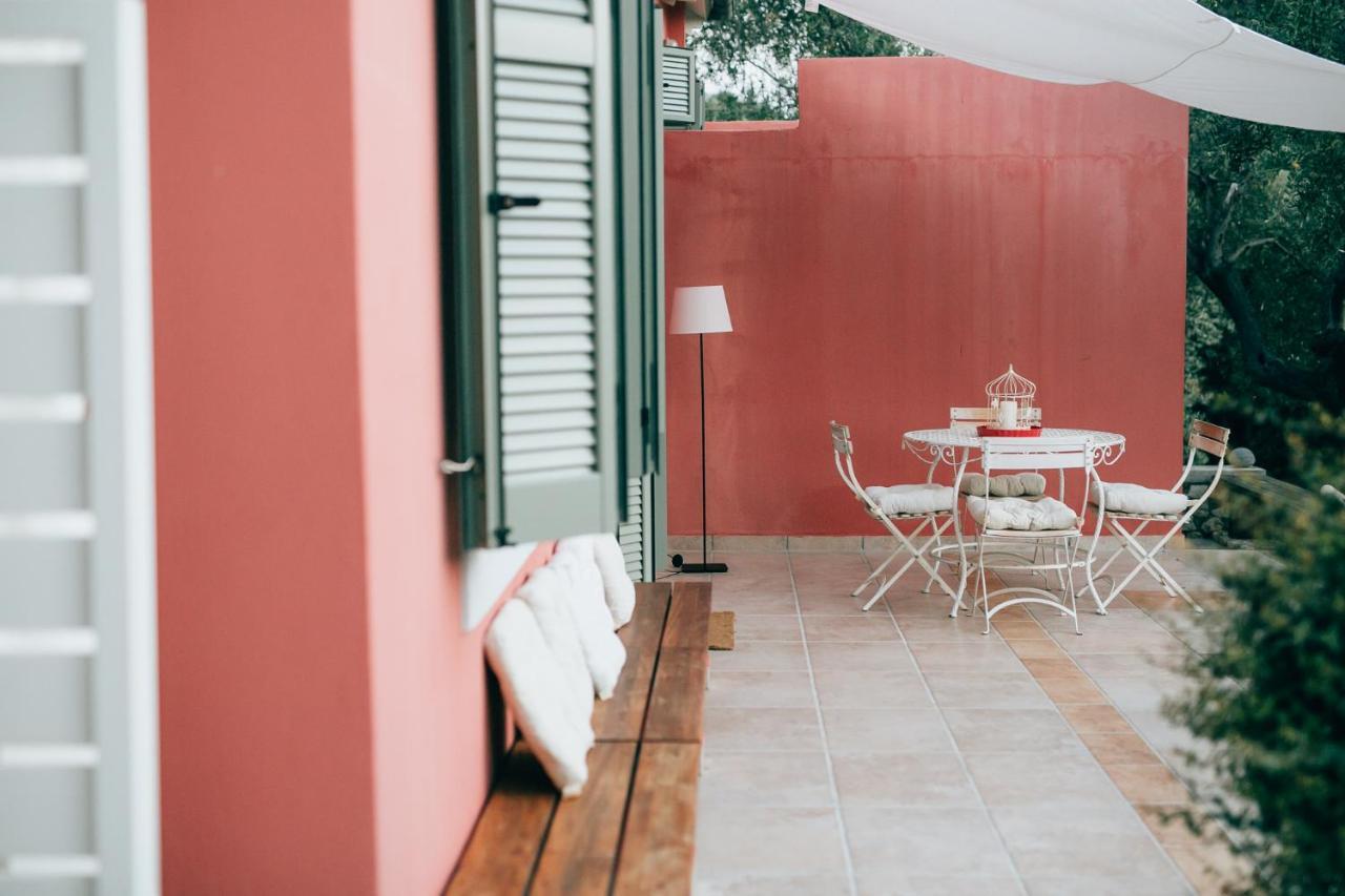 La Casa Rossa Villa Áyios Nikítas Екстериор снимка
