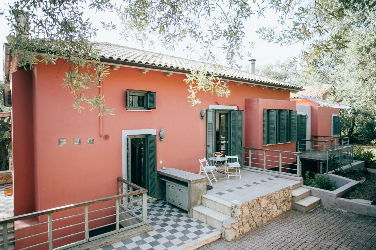 La Casa Rossa Villa Áyios Nikítas Екстериор снимка