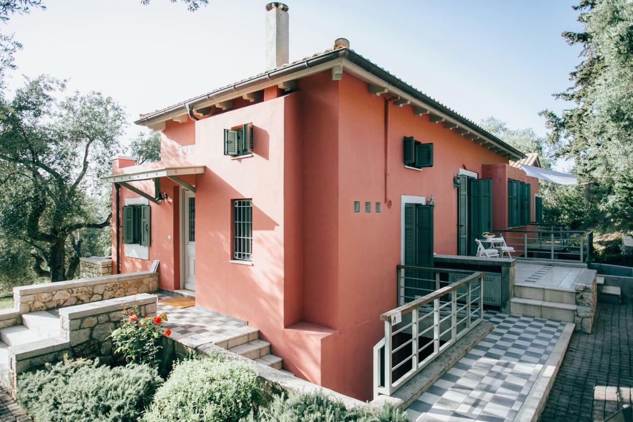 La Casa Rossa Villa Áyios Nikítas Екстериор снимка