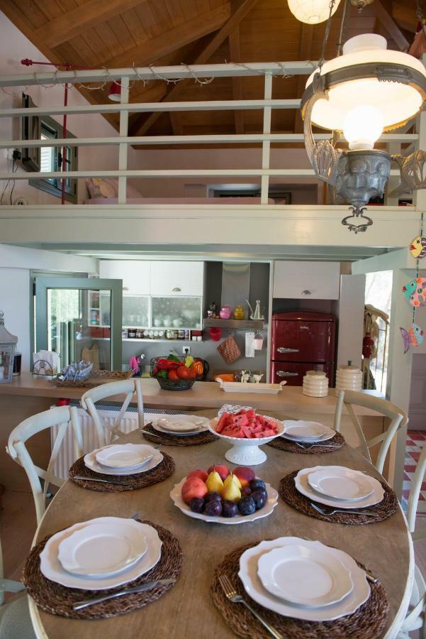 La Casa Rossa Villa Áyios Nikítas Екстериор снимка